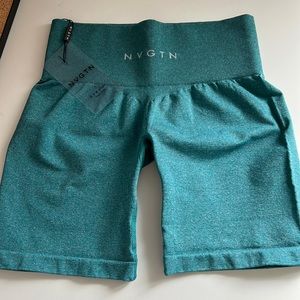 NVGTN Teal Pro Shorts